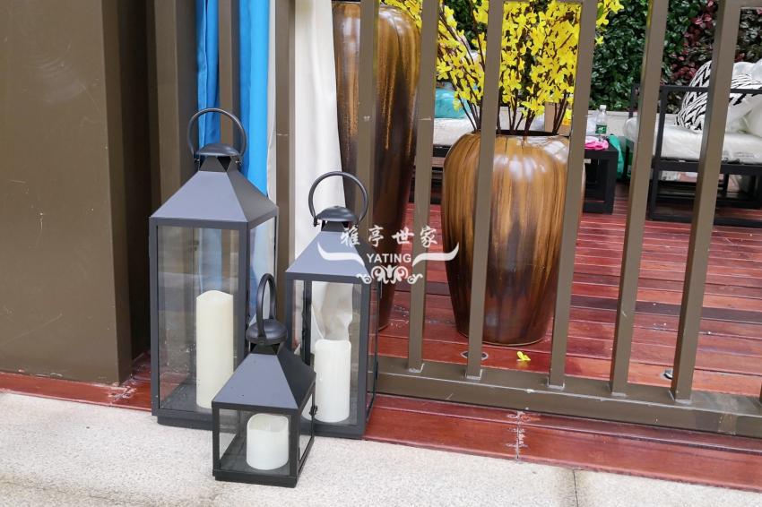 户外庭院风灯YT-H019 应用效果展示