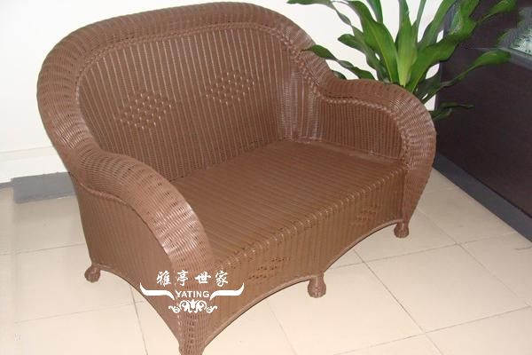 藤制沙发组合套装YT-1143 应用效果展示