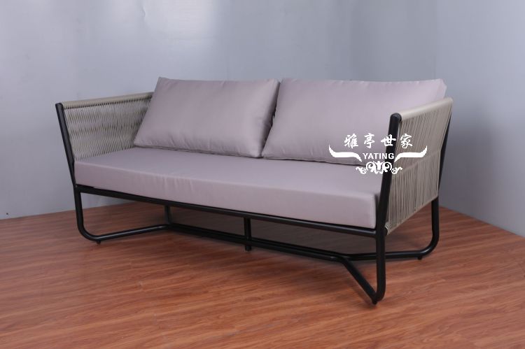 铝合金编藤沙发YT-1210 应用效果展示