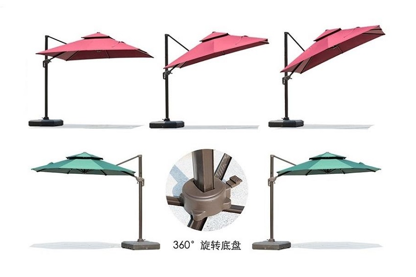庭院罗马伞YT-535U 应用效果展示